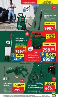 akční leták Lidl 27.3.2025-30.3.2025