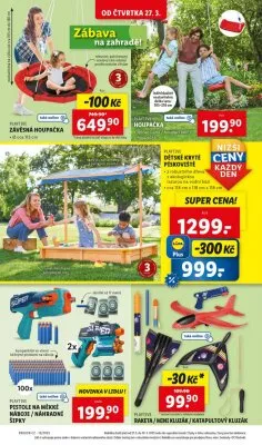 akční leták Lidl 27.3.2025-30.3.2025