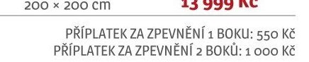 Příplatek za zpevnění 1 boku