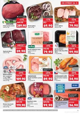 akční leták Kaufland 26.3.2025-1.4.2025