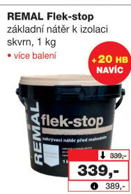 Izolační nátěr Flek - stop Remal