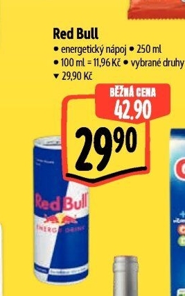 Energetický nápoj Red Bull