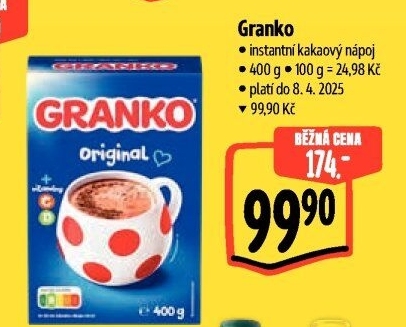 Instantní kakao Granko Orion