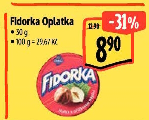 Oplatky Fidorka Opavia