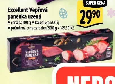 Panenka vepřová uzená Albert Excellent