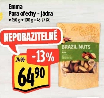 Para ořechy Emma