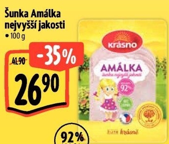 Šunka Amálka nejvyšší jakosti Krásno