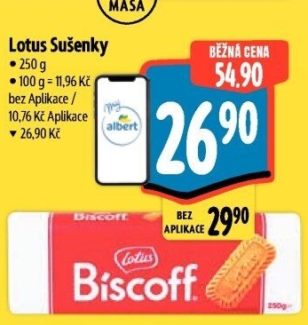 Sušenky Biscoff Lotus