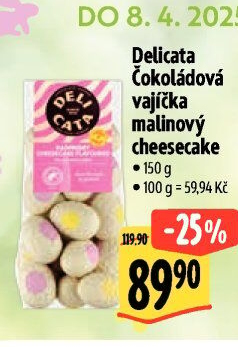 Vajíčka čokoládová Delicata