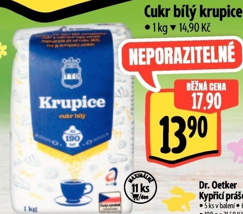 Cukr krupice TTD