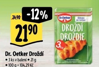 Droždí Dr. Oetker
