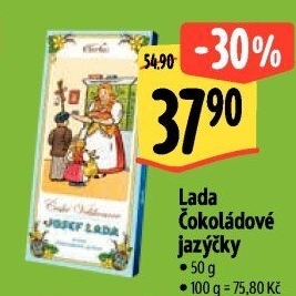 Jazýčky čokoládové Carla