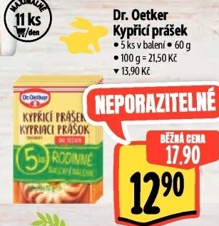 Kypřicí prášek Dr. Oetker