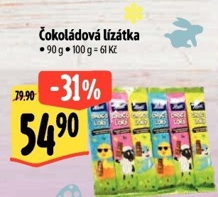 Lízátko čokoládové Schoko Lolly Heinerle