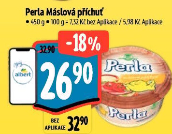 Margarín máslová příchuť Perla