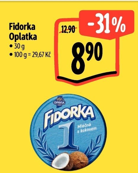 Oplatky Fidorka Opavia