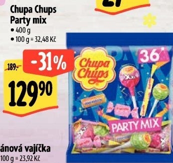Sladkosti Party mix Chupa Chups