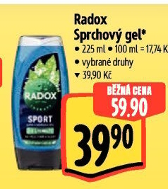 Sprchový gel Radox