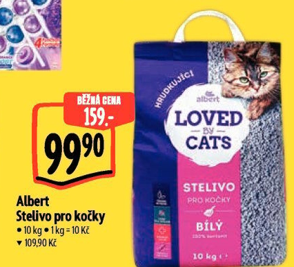 Stelivo pro kočky Albert