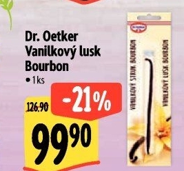 Vanilkový lusk Dr. Oetker