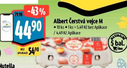 Vejce M Albert