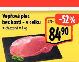 Vepřová plec bez kosti