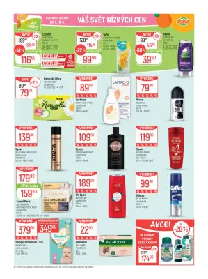 akční leták Globus 26.3.2025-1.4.2025