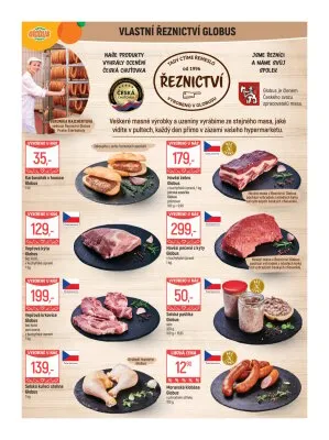 akční leták Globus 26.3.2025-1.4.2025