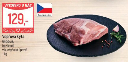 Vepřová kýta bez kosti Globus