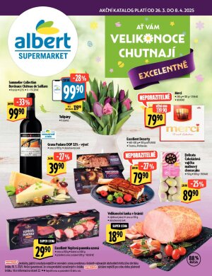 akční leták Albert 26.3.2025-8.4.2025