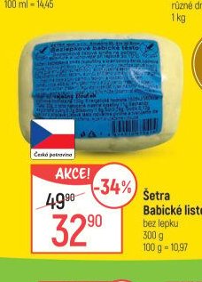 Šetra Babické listové těsto