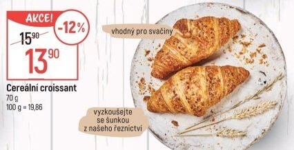 Croissant multicereální