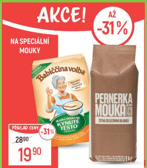 Mouka žitná celozrnná Pernerka