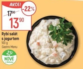 Salát rybí s jogurtem