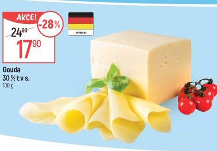 Sýr Gouda 30%