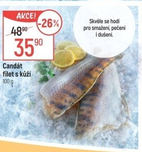 Candát filety