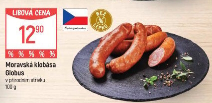 Moravská klobása Globus