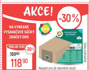 Sáčky do vysavače OHO