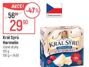 Sýr Hermelín Král sýrů