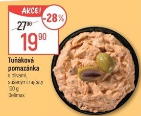 Tuňáková pomazánka s olivami