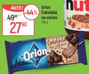Čokoláda na vaření Orion