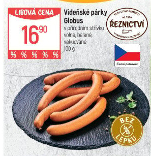 Párky vídeňské Globus