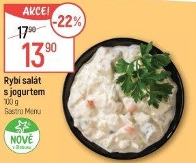 Salát rybí s jogurtem