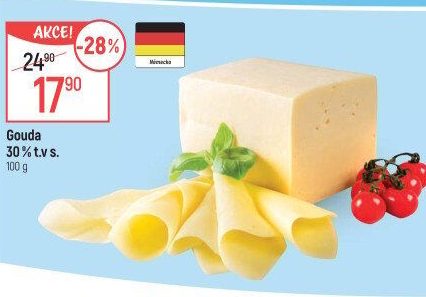 Sýr Gouda 30%