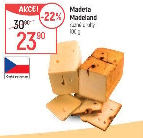 Sýr Madeland Madeta