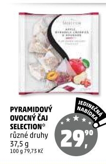 Čaj ovocný Selection - pyramidový