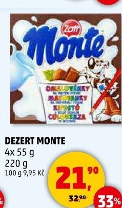 Dezert Monte Zott