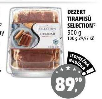 Dezert Tiramisu Selection
