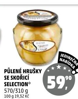 Kompot hrušky Selection