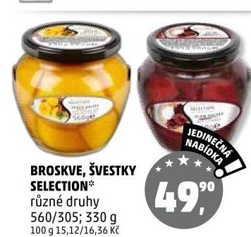 Kompot švestky Selection